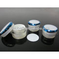 5ml 10ml 15ml 30ml 50ml 100ml Silver Acrylic Cosmetic Jar